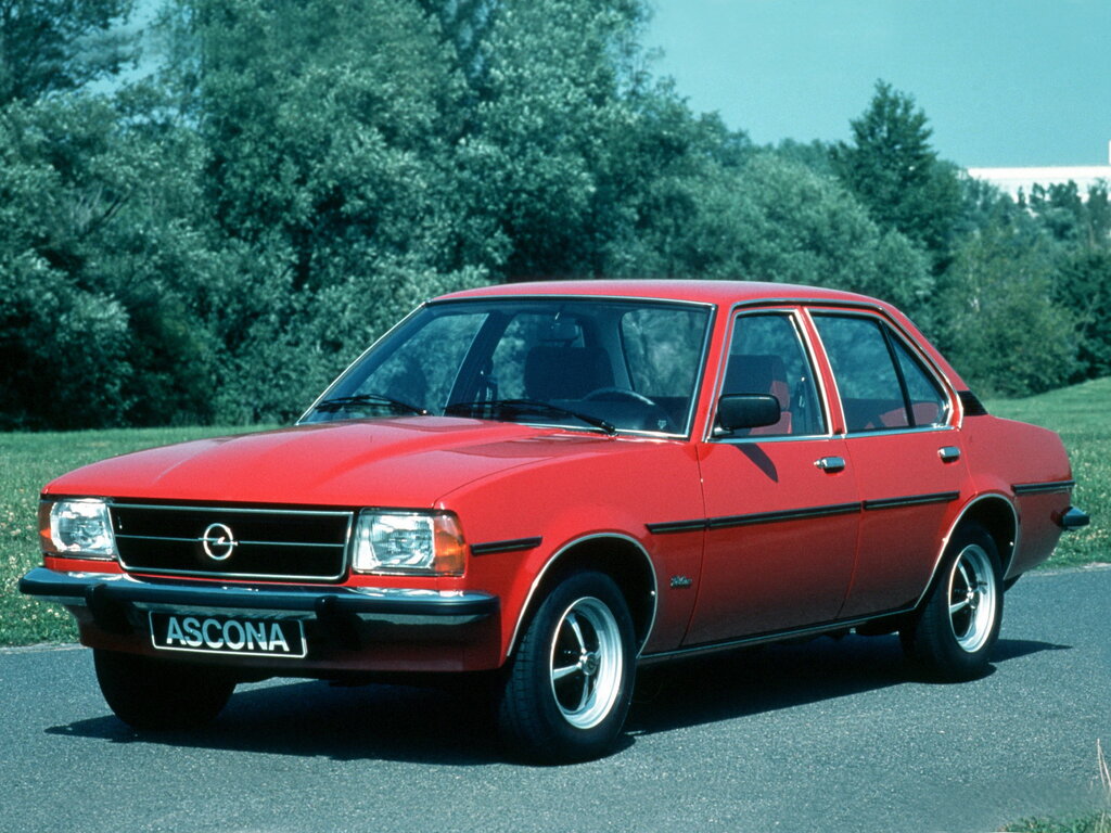 Opel Ascona 2 поколение, седан (08.1975 - 09.1979)